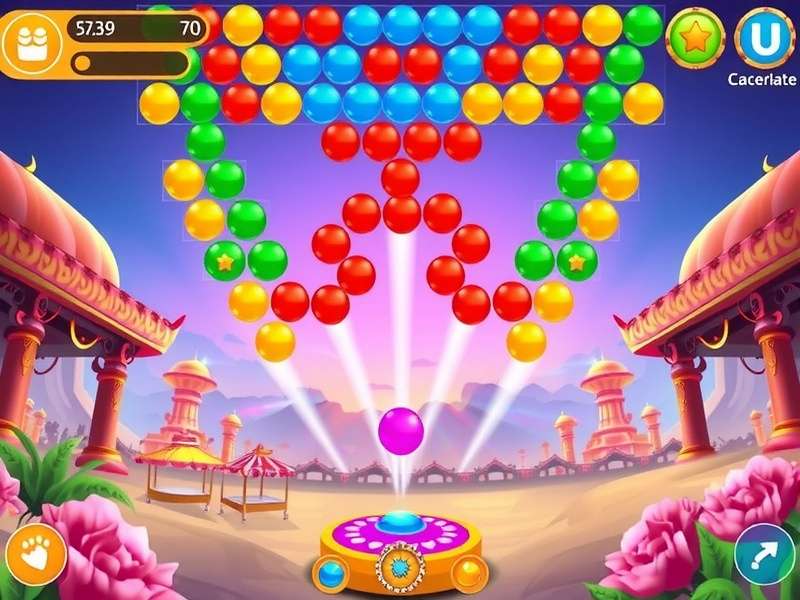 Bubble Shooter Pro gameplay screenshot