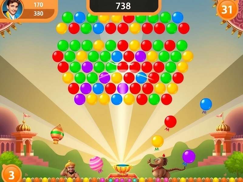 Bubble Shooter Pro scoring system